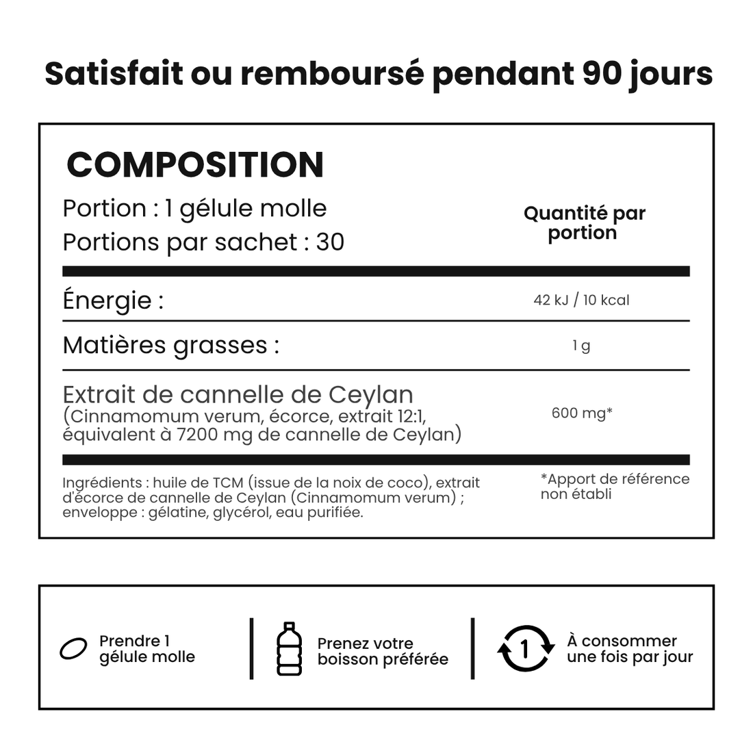 Extrait de Cannelle de Ceylan 12:1